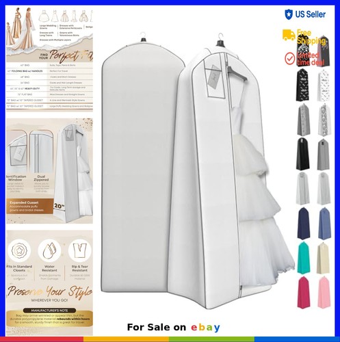 Wedding dress garment - bag, 72