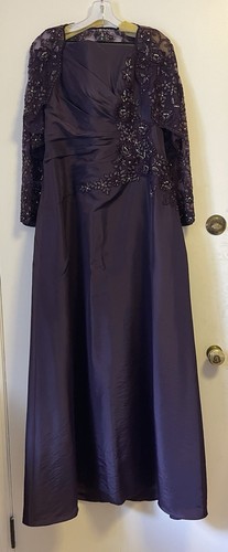 Purple prom dress - evening, gown