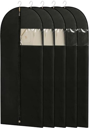 Black garment bags for - 65",