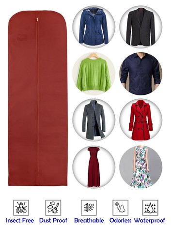 Breathable long dress - long, cover