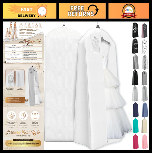 Wedding dress garment bag - wedding,