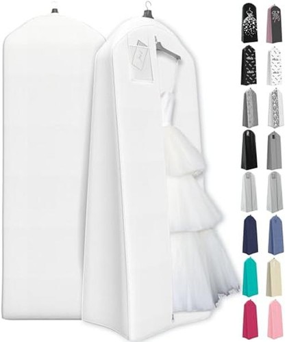 White wedding garment bag - 72",